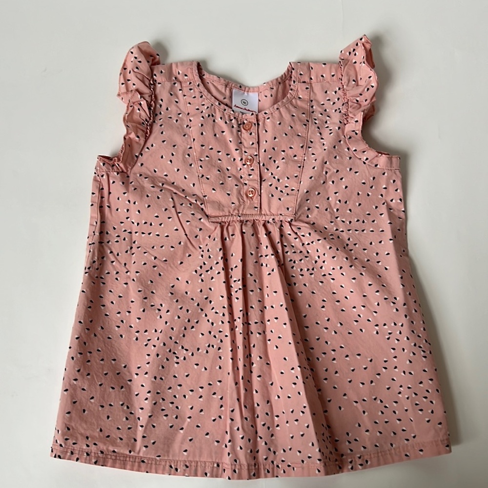 Hanna Andersson Pink Heart Summer Top